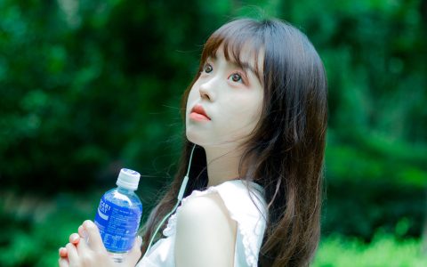 栀子女孩小清新 绿色 清纯 小姐姐 小仙女 少女 养眼 唯美 女生 – YiTuYu艺图语