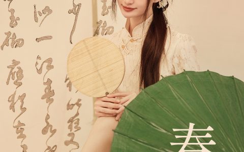 春古典 中国风 旗袍 艺术 美图 模特 – YiTuYu艺图语