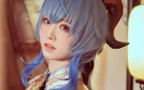 Kitaro_绮太郎cos~甘雨 cosplay写真图片欣赏