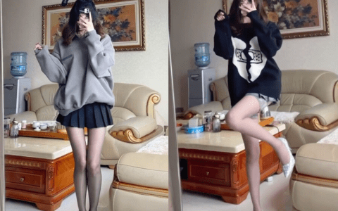 抖音网红电气鼠,好似触电般的美腿