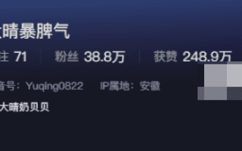 抖音网红大晴奶贝微密圈资源图赏析