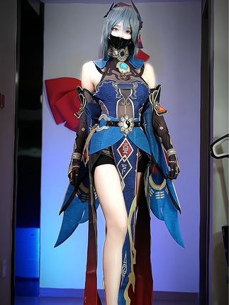 桂芬坐拍微密圈女神的完美身姿与迷人容颜，让人心驰神往