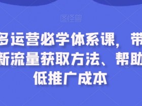 拼多多无人直播带货免费教程，新手小白轻松入门全解析