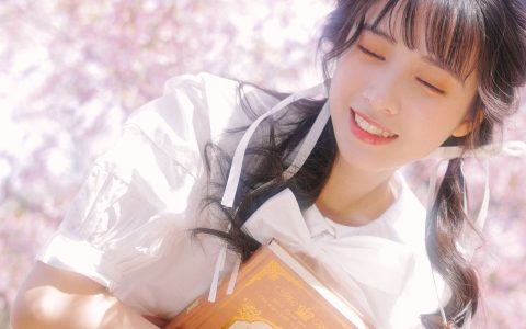 粉樱樱花 模特 妹子 美图 清纯 小清新 – YiTuYu艺图语