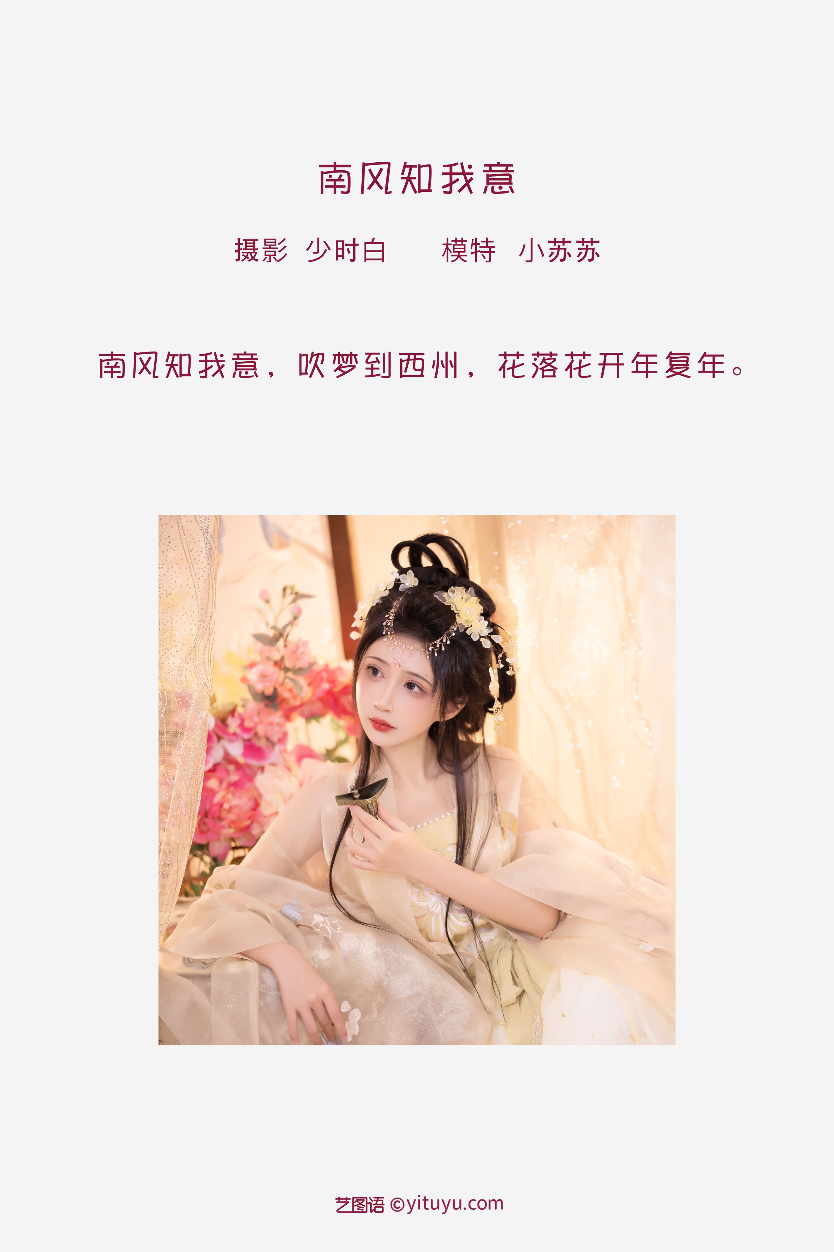 南风知我意 古典 仙气 美人 汉服 美图