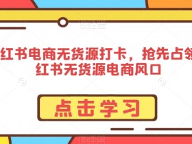 小红书如何推广引流，精准获取流量的运营技巧全解析