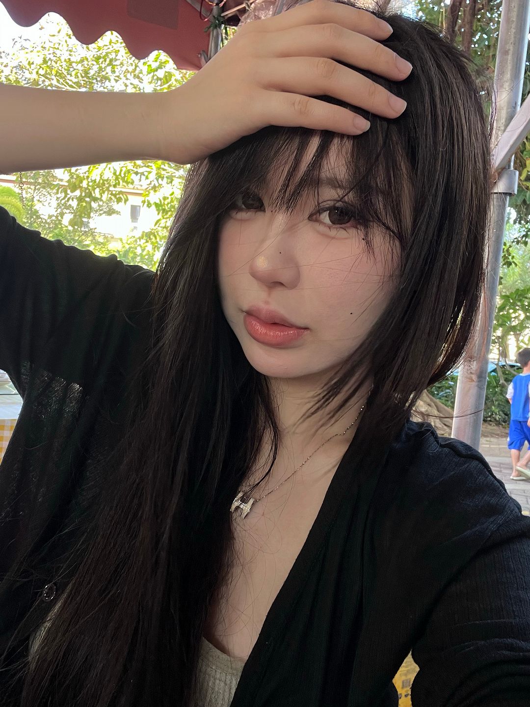 Tina很妖孽呀调皮的JK小妹摄影作品，调皮JK写真