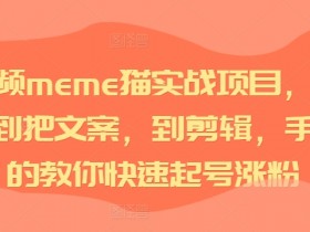 短视频运营项目计划书怎么写，手把手教你从零开始规划
