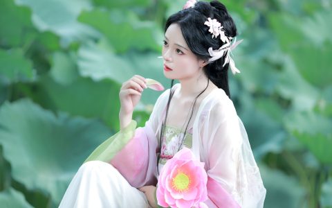 汉服荷花写真 – YiTuYu艺图语