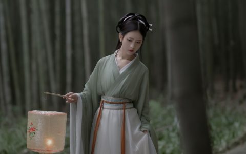 林下有风清冷 竹林 古风 意境 禅意 汉服 伤感 唯美 美图 – YiTuYu艺图语