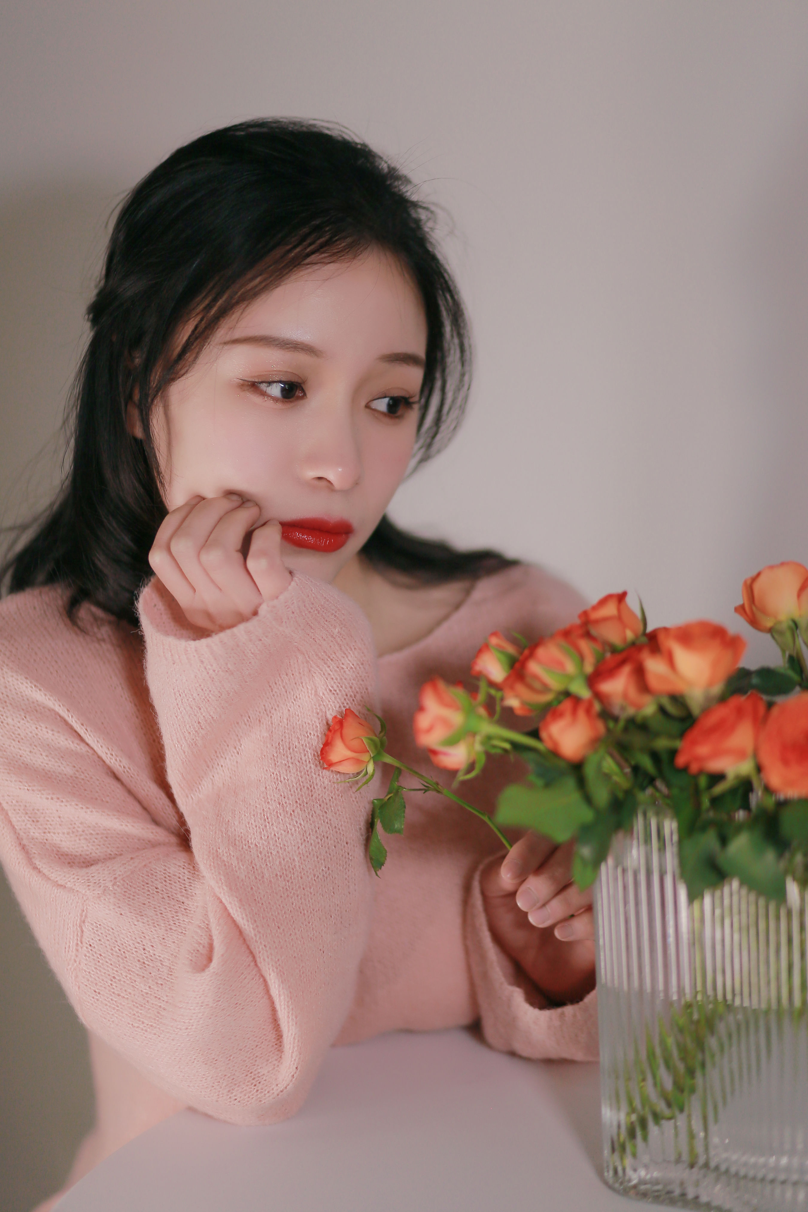 [YiTuYu艺图语] 花泽阮阮《花与少女》 好看的4K高清无水印纯欲妹子意境唯美写真完整版图集