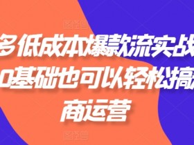 拼多多无人直播躺赚方法，24小时挂机带货的详细策略