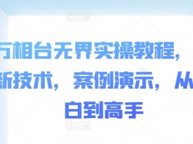 万相台无界如何通过精准投放优化淘宝店铺流量，精准投放技巧优化万相台无界店铺流量