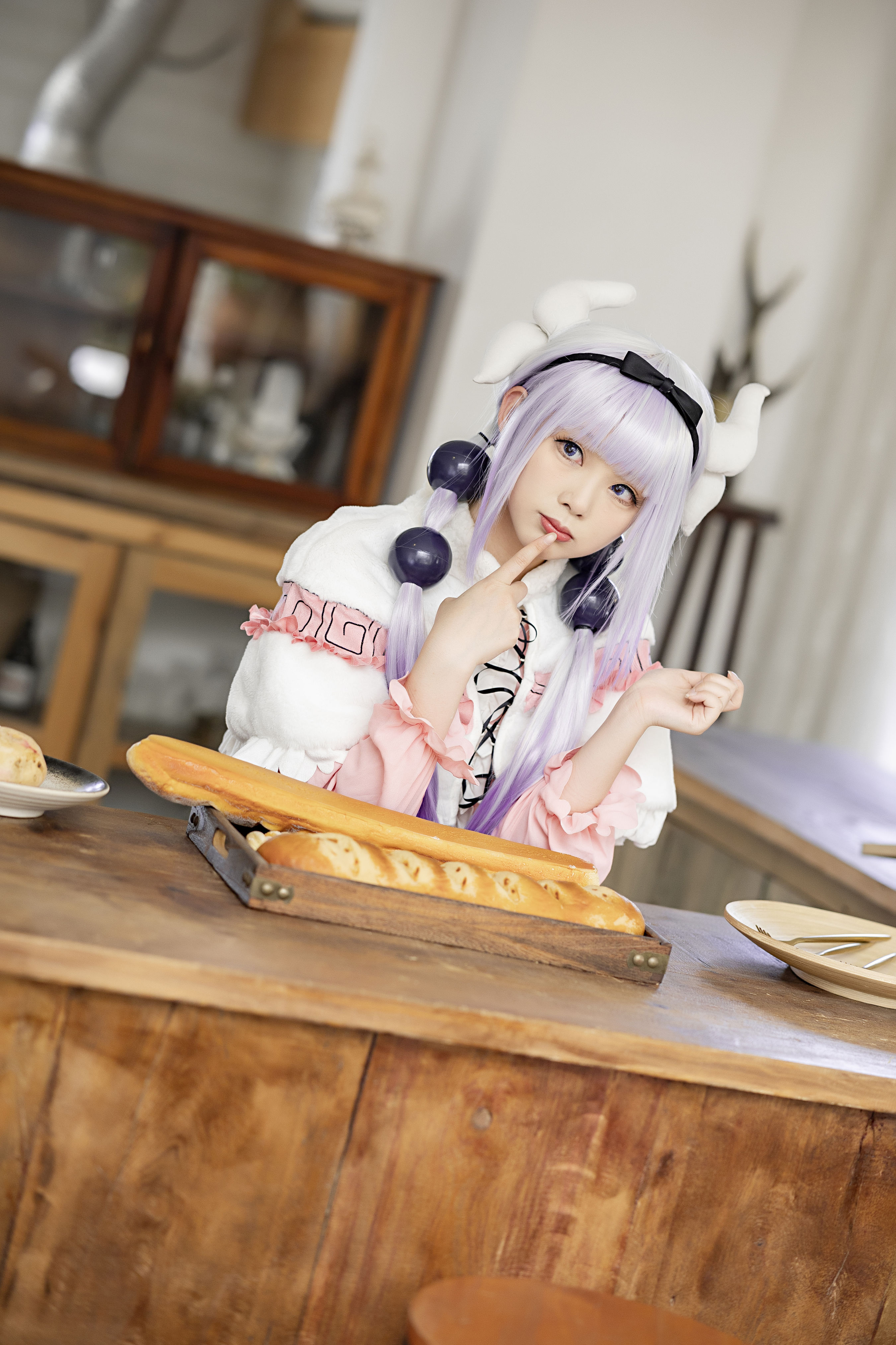 小林家的龙女仆 Cosplay 少女 可爱 二次元 女仆