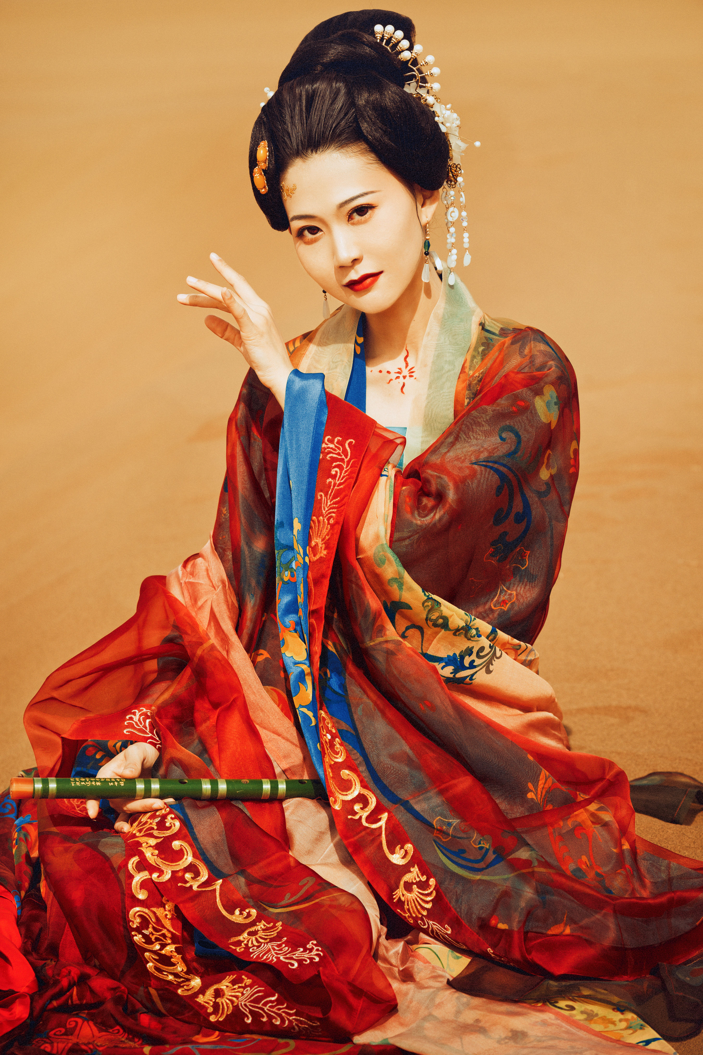 [YiTuYu艺图语] 兔小白《大唐西域记》 好看的4K高清无水印纯欲妹子意境唯美写真完整版图集