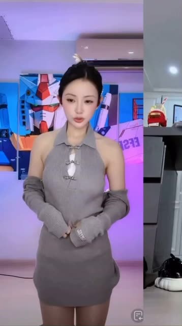 抖音一只霸王兽双视角视频，热舞视频资源下载分享