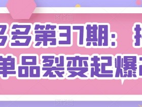 拼多多无人直播躺赚方法，24小时挂机带货的详细策略