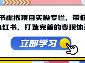 虚拟资料项目有多赚钱吗，小红书冷门项目拆解