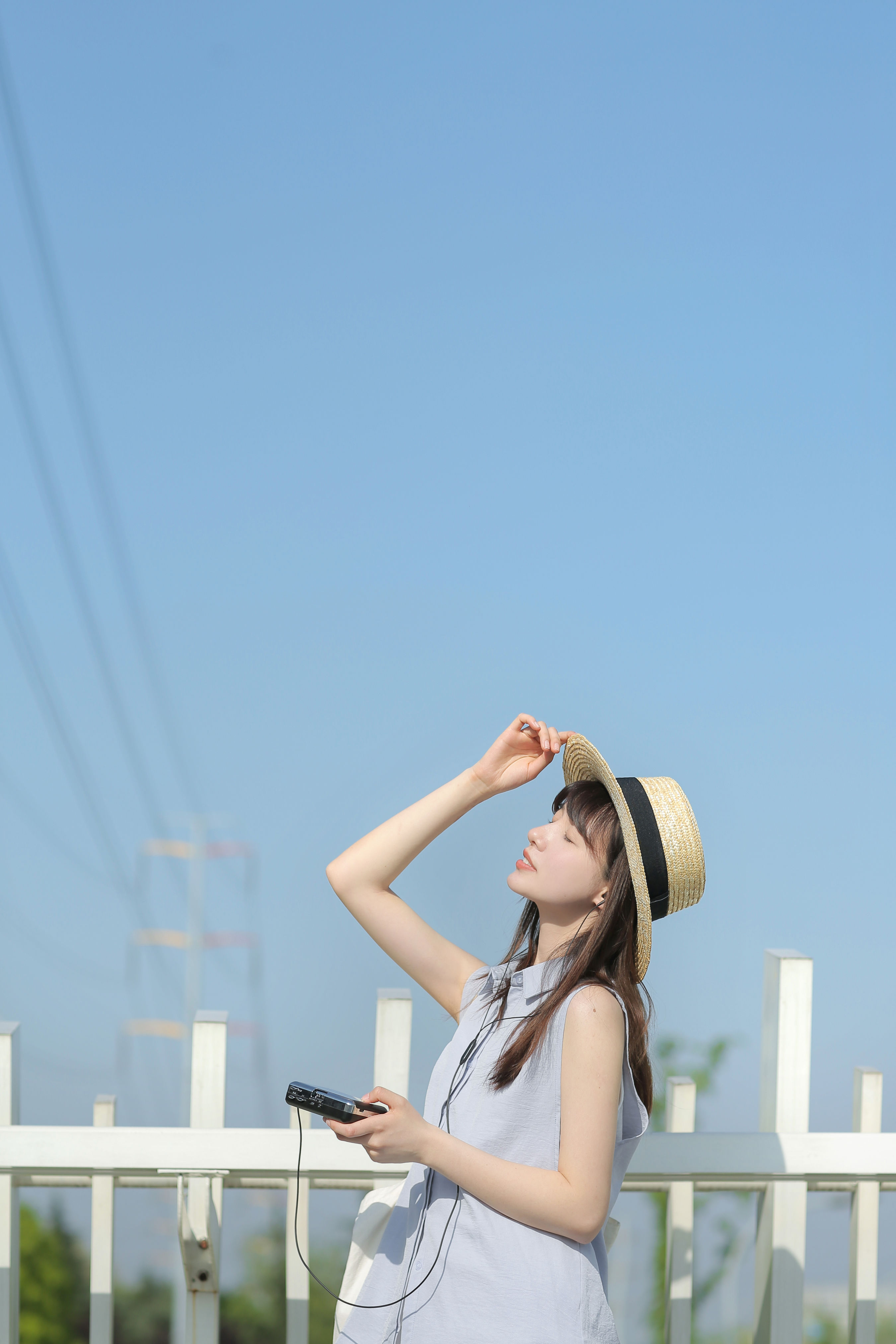 青柠味的夏天 唯美 小清新 街拍 日系 文艺 女神 夏天