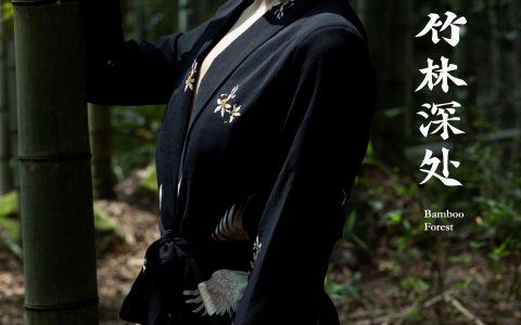 竹林深处竹林 中国风 摄影 人像 艺术 唯美 模特 时尚 – YiTuYu艺图语