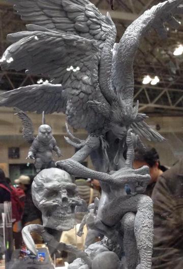 恶魔人COS撒旦恶魔形态妆容解析，如何打破常规，完美呈现撒旦角色