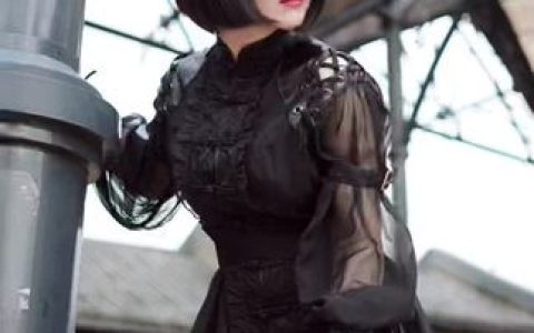 半半子_碧蓝航线·怨仇修道女cos作品，怨仇修道女高颜值cos图集