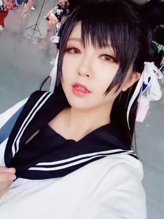 【半半子】微博网红COS作品合集，微博网红半半子cos美图精选