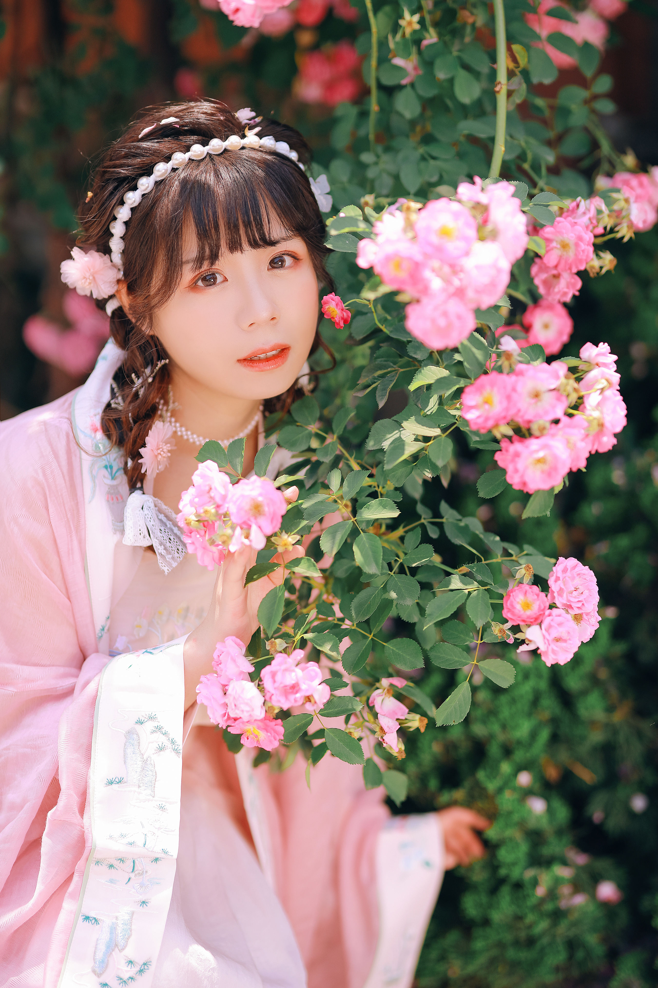 吻花香 花 少女 精美 写真集 小清新