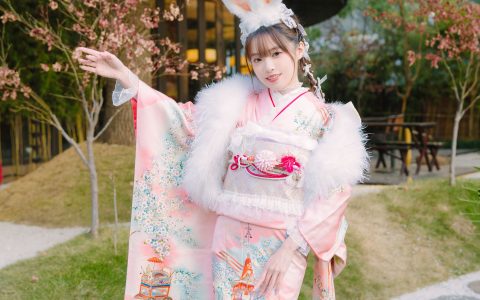 新年兔兔可爱 和服 日系 少女 精美 养眼 – YiTuYu艺图语