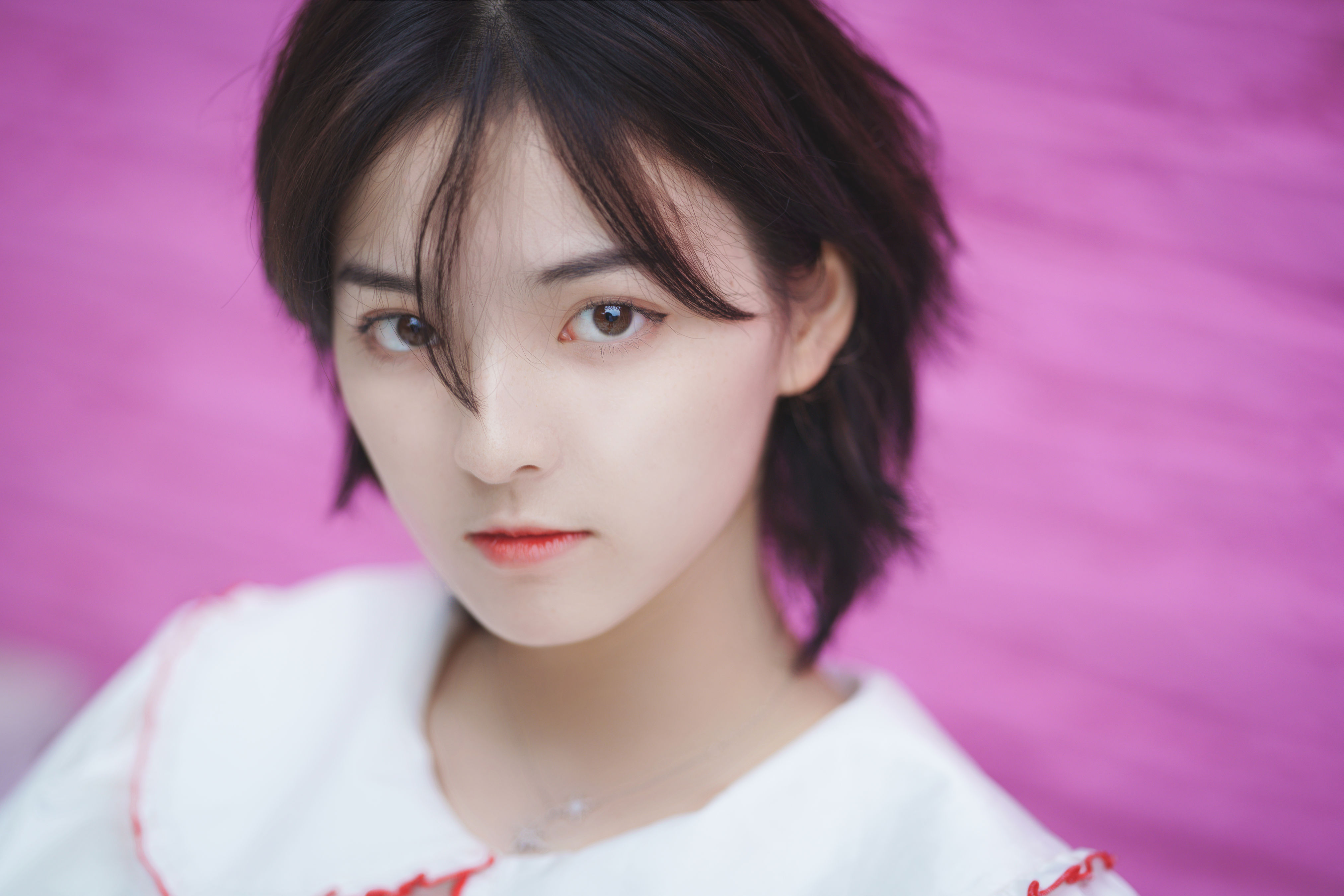 [YiTuYu艺图语] dudu《初次邂逅，超高颜值的粉红少女》 好看的4K高清无水印纯欲妹子意境唯美写真完整版图集