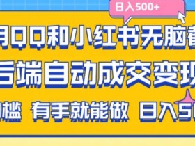 小红书掘金项目能稳定赚钱吗，蓝海虚拟赛道的核心操作