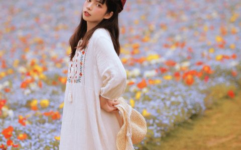 Le jardin de Monet美图 写真 唯美 治愈系 少女 小清新 复古 – YiTuYu艺图语