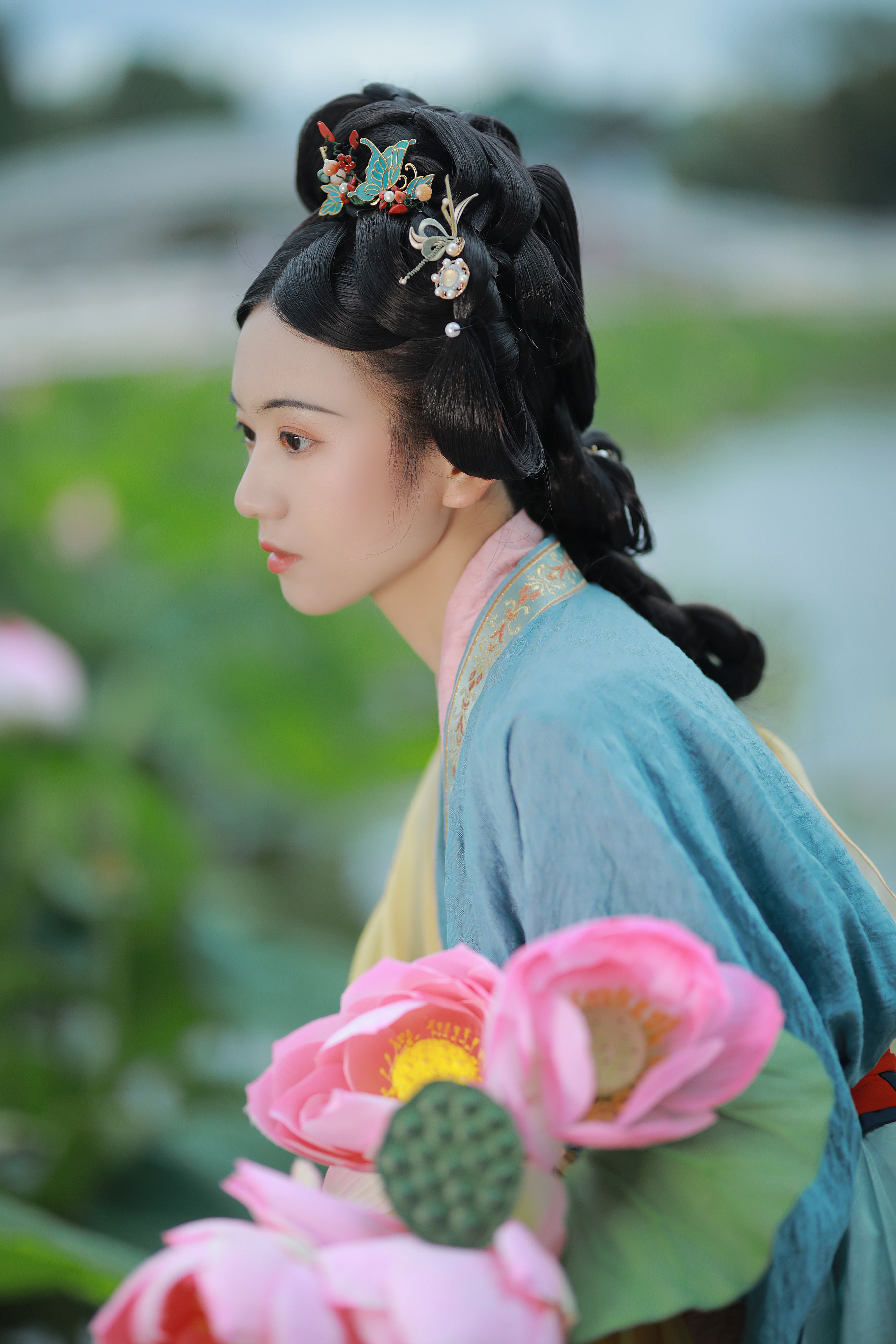 [YiTuYu艺图语] 瑜瑾《夏日长》 好看的4K高清无水印纯欲妹子意境唯美写真完整版图集