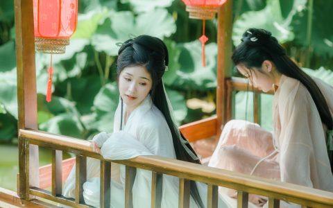 花开盛夏花 古风 荷花 夏天 国风 仙气 小仙女 – YiTuYu艺图语