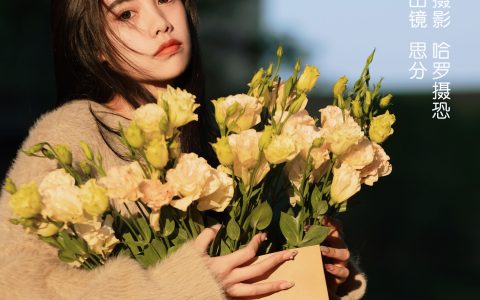 光影与晚霞下的少女少女 高颜值 光影 女神 漂亮 小清新 – YiTuYu艺图语