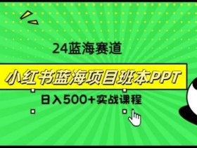 揭秘小红书掘金项目，日入四位数的蓝海赛道操作教程