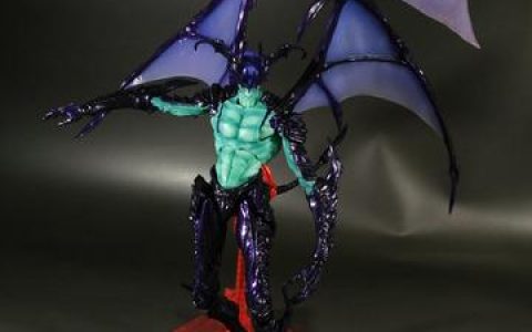 恶魔人COS撒旦恶魔形态拍摄技巧,如何让撒旦角色的每个动作都充满力量