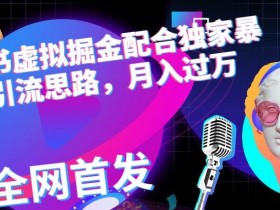虚拟资料项目有多赚钱吗，小红书冷门项目拆解