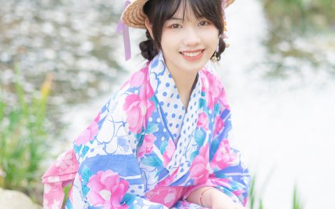 春日花和服春天 日系 花 养眼 小清新 – YiTuYu艺图语