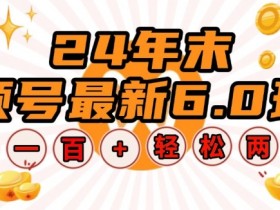 视频号分成计划怎么玩，全新玩法教你日赚300+