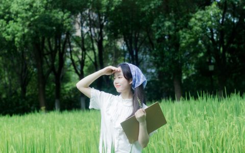 听风治愈系 小清新 美好 文艺 青春 优美 养眼 绿色 少女 – YiTuYu艺图语