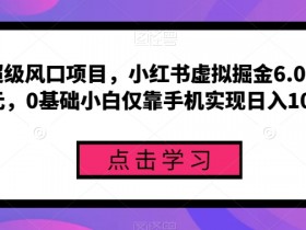 学科资料项目怎么玩，小红书赚钱蓝海玩法全解读