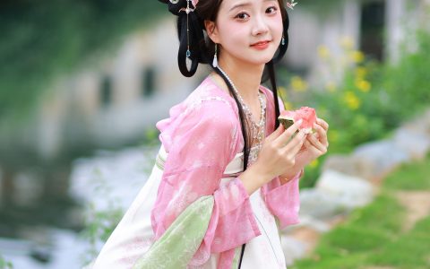 江南夏日夏天 江南 汉服 少女 可爱 – YiTuYu艺图语