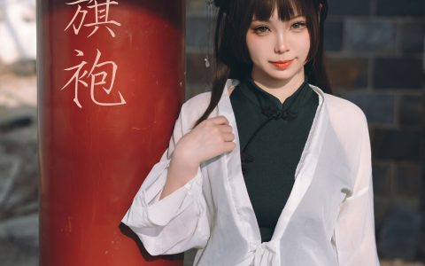 春游之旗袍旗袍 美少女 二次元 Cosplay 花 春天 – YiTuYu艺图语