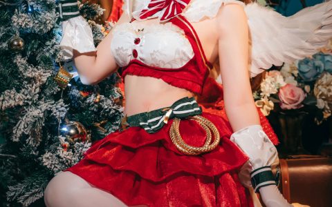 蕾姆的圣诞Cosplay 二次元 节日 圣诞节 写真 红色 – YiTuYu艺图语
