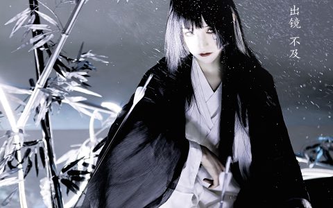 侠影古风 黑白 人像 女侠 创意 – YiTuYu艺图语