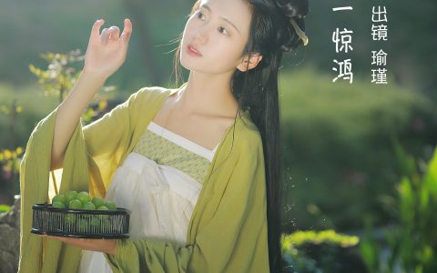 何来人间一惊鸿唯美 小清新 意境 光影 养眼 高雅 古风 绿色 仙气 – YiTuYu艺图语