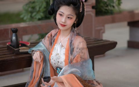 大唐少女古装 汉服 少女 唐风 美人 写真 – YiTuYu艺图语