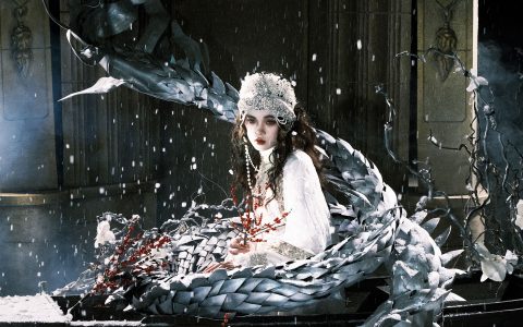 她是龙治愈系 非主流 创意 人像 玄幻 雪景 – YiTuYu艺图语