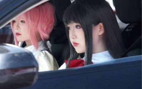 半半子cos纯白绳艺精美图集,纯白绳艺cos作品高清欣赏